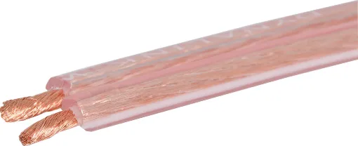 Oxygen free high power speaker wire ideal for hi-fi systems.