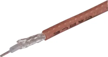 RG316/U 50 Ohm Low Loss Coaxial Cable Used in IT & comms equipment, wifi antenna connection etc.