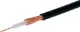 RG58C/U 50 Ohm Solid Core Mil Spec Coaxial Cable Military MIL-C-17 standard.  RG58C/U