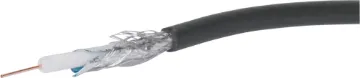 RG59/U 75 Ohm Unbonded Coaxial Cable Used for video surveillance in home or commerical installations.