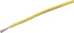Yellow, 7 strand, 26AWG, tinned copper wire with a PVC insulator for indoor, general purpose, low current wiring.