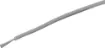 Grey, 7 strand, 26AWG, tinned copper wire with a PVC insulator for indoor, general purpose, low current wiring.