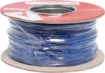 14 strand 21AWG medium gauge tinned copper hookup wire with a PVC insulator suitable for indoor general purpose wiring. 