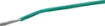 Green, 24 strand, 18AWG, heavy duty, tinned copper wire with a PVC insulator suitable for indoor, general purpose wiring.