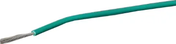 18AWG Green Tinned Heavy Duty Hook Up Cable Green, 24 strand, 18AWG, heavy duty, tinned copper wire with a PVC insulator suitable for indoor, general purpose wiring.