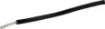 Black, 32 strand, 17AWG, heavy duty, high current, tinned copper wire with a PVC insulator suitable for indoor 240V and heavy duty wiring.
