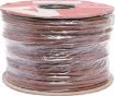 Brown, 50 strand, 13AWG, heavy duty, high current, tinned copper wire with a high temperature rated PVC insulator.