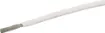 White, 50 strand, 13AWG, heavy duty, high current, tinned copper wire with a high temperature rated PVC insulator.