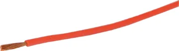 18AWG Red Silicon High Temperature Hook Up Cable Suitable for general purpose wiring. High temperature silicone outer - rated to 180 degrees celcius.