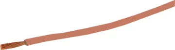 18AWG Brown Silicon High Temperature Hook Up Cable Suitable for general purpose wiring. High temperature silicone outer - rated to 180 degrees celcius.