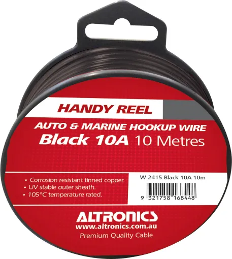 Tinned for corrosion resistance. Ideal for auto & marine wiring jobs. Convenient mini-reels.