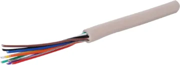 9 Core Shielded Data Cable 100% Screened cable with tinned drain wire. Ideal for computer systems, etc.