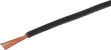 2 Core Black Twin Audio Shielded Cable Suitable for general purpose audio circuits. Conductors are individually shielded.