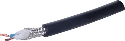 High quality Canare brand cabling designed to have maximum flexibility whilst transmitting minimal handling noise. Special soft outer jacket resists cuts, tears and temperature variations.