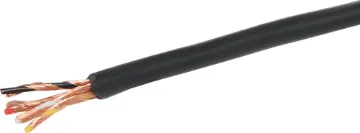 4 Core Shielded Audio Cable Suitable for microphone cables and general purpose audio circuits. Conductors are individually shielded.
