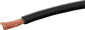 8AWG 78A Black Power Cable  High power handling cable for distributing power.