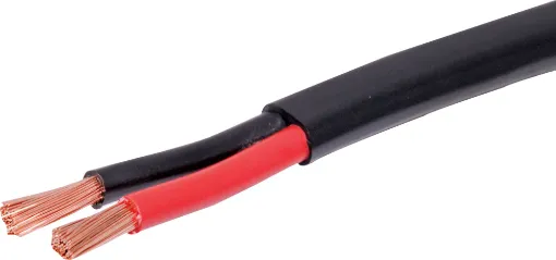 This 112/0.30 Double Insulated Heavy Duty Figure 8 Cable is suitable for high current auto and marine power. Double sheath for added protection. 

