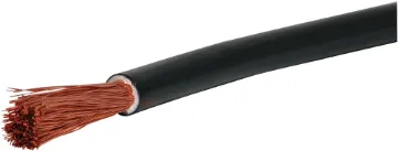 2AWG 201A Black Power Cable High current capacity suitable for connection between battery banks and inverters.