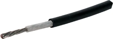 56/0.30 4mm 42A Solar Cable Designed for use in solar panel systems installations. UV stabilised all weather, halogen free, double insulated construction. Super tough outer sheath impervious to oils & grease.