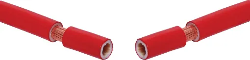 High current capacity suitable for connection between battery banks and inverters. 