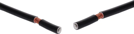 High current capacity suitable for connection between battery banks and inverters. 