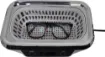 This ultrasonic cleaner uses two transducer generators to produce millions of microscopic cleansing bubbles which blow dirt, grease and grime off surfaces and penetrate deep into cracks and holes. This personal ultrasonic cleaner won't scratch precious jewelry or glass. 