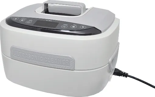 This heated ultrasonic cleaner utilises a powerful industrial 60W transducer to blast dirt, grease and grime from tiny parts and jewelry. The 2.5 litre tank is large enough to accommodate objects such as glasses, hand tools, car parts, dentures etc.