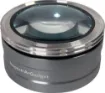 This illuminated surface magnifying loupe offers 5x -7x magnification through its 72mm lens.