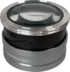 This illuminated surface magnifying loupe offers 5x -7x magnification through its 72mm lens.