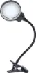 USB magnifying lamp provides 20 dioptres (5x) magnification with its 90mm lens. It's the perfect work lamp for the desk, electronics workbench or shed. 