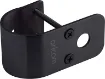 Black powdercoated brackets to suit 50mm diameter bull bars on 4WDs. 
