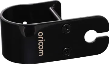 Antenna Bracket - 63mm Bull Bar Mount Black powdercoated brackets to suit 63mm diameter bull bars on 4WDs.