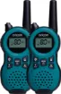 Perfect for the family that loves the outdoors this radio twin pack delivers exceptional voice quality and a range of up to 3km in optimal conditions. Each radio requires 3 x AAA batteries.