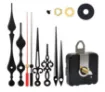 A DIY kit for repairing old clocks or creating your own designs. Quartz movement ensures accuracy. Includes 3 styles of hands.  Requires single AA battery. 16-21mm panel thickness.