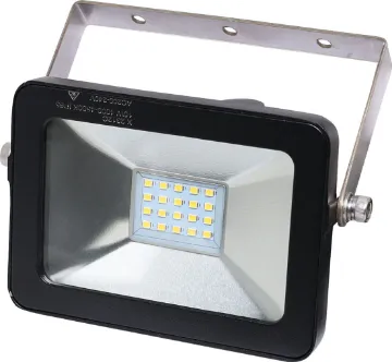 10W 240V AC IP65 Natural White LED Floodlight These 240V AC floodlights are ideal for fixed domestic and commercial applications. Fitted with stainless steel hardware and brackets to ensure a long life in harsh outdoor conditions. IP65 rated.