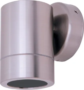 GU10 Down IP65 Stainless Steel Light Fitting These popular outdoor wall lights are seen in many of todays modern designer homes. Ideal for effect lighting around driveways, entrances and courtyards. ideal for garden feature lighting. IP65 weatherproof design constructed from marine grade 316 stainle