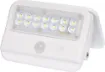This 4W 500 lumen LED Solar Powered Sensor Floodlight features a quality plastic body and durable mounting bracket. It can be mounted as a wall light.