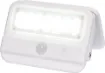 This 4W 500 lumen LED Solar Powered Sensor Floodlight features a quality plastic body and durable mounting bracket. It can be mounted as a wall light.