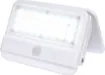 This 7W 800 Lumen LED Solar Powered Sensor Floodlight features a quality plastic body and durable mounting bracket. It can be mounted as a wall light.