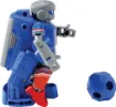 Create your own family world cup with these fun football 
robots. 2 players included with pitch (1m x 0.8m), goals, ball and cones.