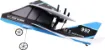 Experience the thrill of flying with this remote control plane! This ingeniously designed plane operates at 2.4GHz, featuring a double-wing design for precise speed control and optimal flight stability. 
