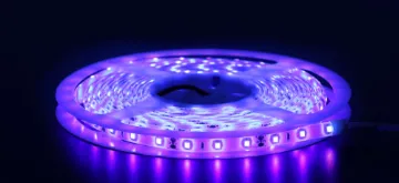 3528 12 Volt LED Strip Light 5m IP65 UV This LED strip lighting on reels is remarkably easy to install in virtually any length you desire.