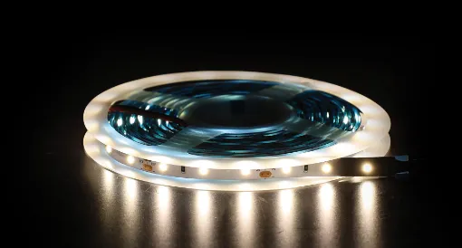 This LED strip lighting on reels is remarkably easy to install in virtually any length you desire. 