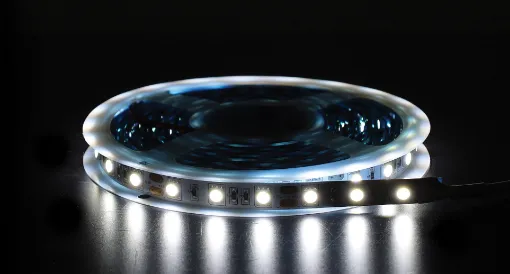 This LED strip lighting on reels is remarkably easy to install in virtually any length you desire. 