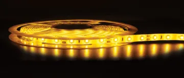 IP65 3528 Yellow 12 Volt LED Strip Light 5m We recommend the use of X 3224A/X 3225A protective end caps with silicone sealant to prevent moisture ingress.