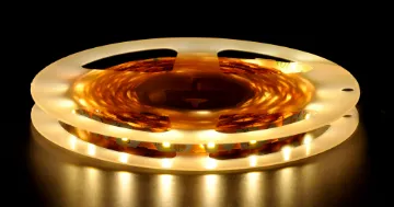 Warm White LED Adhesive Zig Zag Strip Lighting 2835 Chip Uniquely shaped design allows you to run LED strips around corners seamlessly without any joiners or plugs.