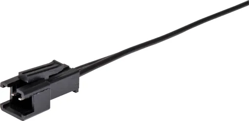 15cm bare ends fig '8' cable fitted with a 2 pin JST male connector, which can be used when splitting a 3m roll into shorter lengths. 