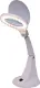 LED Desk Mount Magnifying Lamp 95mm 3 Diopter This very stylish illuminated LED desktop magnifier is equipped with a 95mm diameter 3 dioptre lens and a 12 dioptre insert is an essential addition to the workshop or study.