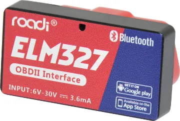 Bluetooth OBDII Scanner Dongle If your vehicle is fitted with an OBDII port, this dongle can be plugged in and connected via Bluetooth to a smartphone to provide a wealth of diagnostic information.