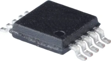 AD9833BRMZ Programmable Waveform Generator 10-MSOP The AD9833 is a low power, programmable waveform generator capable of producing sine, triangular, and square wave outputs.